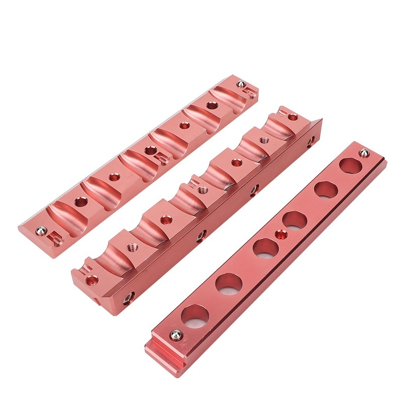 12.1mm 6 Holes Dual Use Aluminium Alloy DIY Lipstick Mold