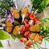 YCHTEWY - Monarch Butterfly Decor, Feather Butterfly Decorations Set of