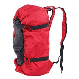 Alomejor Climbing Bag Foldable Waterproof Climbing Bag Mountaineering Shoulder Backpack for Outdoor Camping Hiking (Red)
