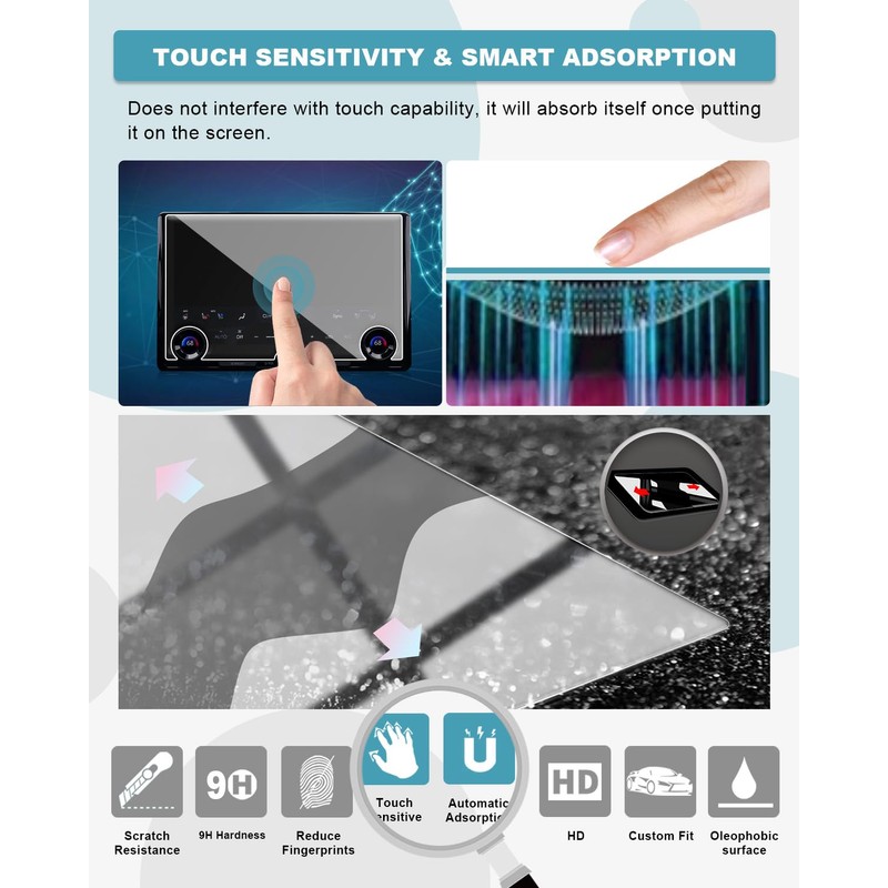 CDEFG 2026 CHR Screen Protector for 2026 Toyota C-HR 14-inch