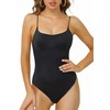MISMI Women's One Piece Swimsuits Control High Cut Backless Bathing