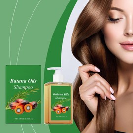 Rostblant Batana Oil Shampoo, Mit einer Shampoonierbürste, für Haare,Batana Shampoo mit Rosemary Extrakt