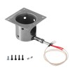 GRILLME Fire Pot Burn Pot and Hot Rod Ignitor Kit
