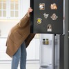 16PC Funny Fridge Magnets, Reusable Cute Magnets Animals and Words