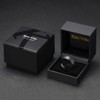 King Will Basic 8mm Black Tungsten Carbide Ring for Men