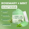 Scalp Scrub, Rosemary and Mint Scalp Scrub, Hair Treatment, Scalp