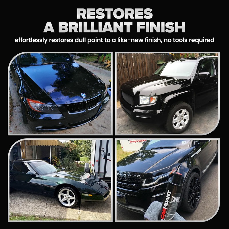 Carfidant Black Scratch and Swirl Remover - Car Scratch Remover