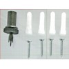 Wakai Plaster Board Screw Kit with Clear Anchors, 4 Sets,