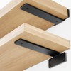 Orbeto Heavy Duty Floating Shelf Bracket (10 inch-6 Pack) with