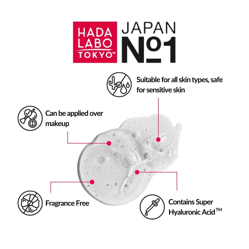 Hada Labo Tokyo White Lotion Hyaluronic Acid Face Cream Light