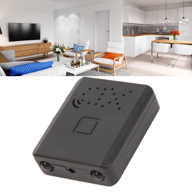 Portable Small Nanny Cam, Mini Camera with 1080P HD NightVision,