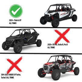 AAAA Aces Racing 2024+ Polaris XP Door Bags Storage Passenger and Driver Included Storage (Front or 2 Seat Model)