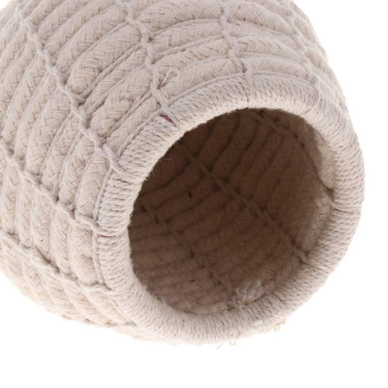 Sahkgye Rope Weave Bird Breeding Nest Bed House Toy for
