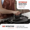 Victoria Cast Iron Panini Press, Burger Press, Bacon Press, Grill