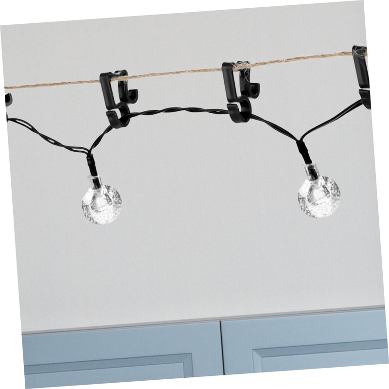 Sosoport Enhance Festive Spirit 40pcs Garden Light Clip Set Outdoor