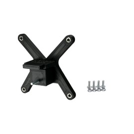 3IDEE VESA Adaptor Compatible with HP Pavilion Monitor (27q) - Includes Screw Set - 75 x 75 mm (Black)