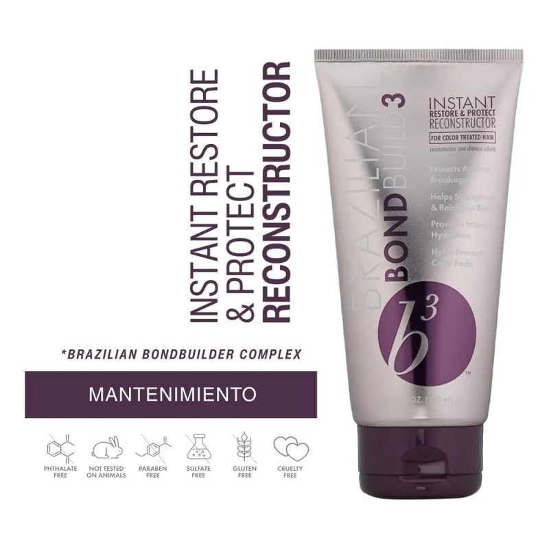 Mascarilla Para Cabello Brazilian Blowout Bond Buider 180 Ml