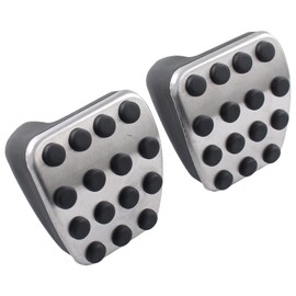 Pedalabdeckung Pedalkappen Pedalsatz Bremspedal Fußpedal Gaspedal Pedale Abdeckung für A B GL M R Klasse W169 W168 W176 W246 W242 W245 X164 X166 X156 W166 W164 W251 CLA C117 Schaltgetriebe Schaltung