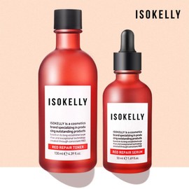 Iso Kelly Trouble Basics 2 Piece Set (Repair Toner + Serum) / 이소켈리 트러블 기초 2종 세트(리페어 토너+세럼)