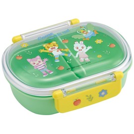 Skater QAF2BAAG-A Lunch Box, 12.2 fl oz (360 ml), Shimajiro, 23 Antibacterial, For Kids, Made in Japan