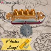 6" Britannic Bath Boat And Pool Toy, Titanic Model Titanic