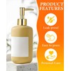 DAWZMR 6 Pack Gold Soap Dispenser Pump, Top Replacement for