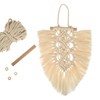 Trimits Make Your Own Macramé Decoration Kit, Natural Feather