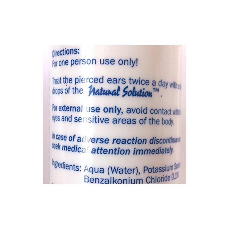 Caflon 6 X Natural Ear Piercing Aftercare Solution 30ml