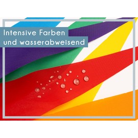 PHENO FLAGS Rainbow Windsock, 95 cm, Colourful Garden Decoration for Outdoor Use, Wind Vane for Flagpole, Wind Chimes & Windsocks