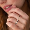 STARCHENIE 925 Sterling Silver Stackable Ring Set for Women Thin