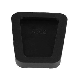 Goma de pedal de freno, 2 piezas de cubierta de goma de pedal de freno de embrague para Accent Elantra Coupe Tiburon Getz 3282524000