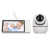 5 Inch HD Screen Baby Camera Monitor Night Vision Sound