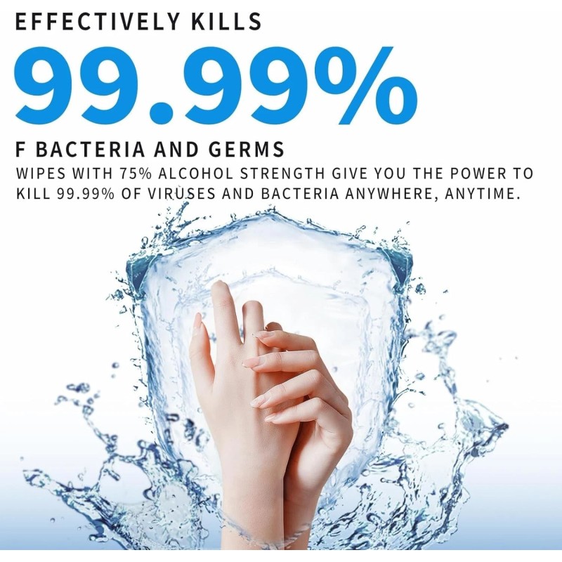 Good & Clean Disinfectant Wipes, Refreshing Lemon Scent, 432 Count