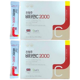 Jinju Vitamin C2000, UK-made DSM raw material, 360 packets in total / 진정주 비타민 C2000 영국산 DSM원료 정품 총 360포