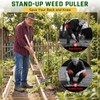 BellaJoyz Weed Puller Tool, Stand Up Heavy Duty Weed Remover