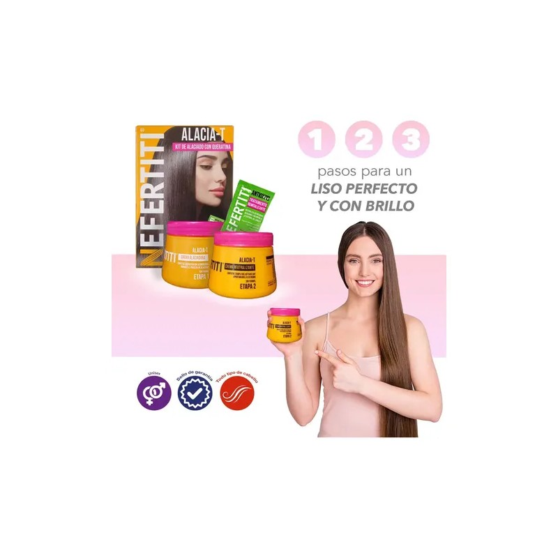 Keratina Alaciado Permanente Cabello Liso Formol