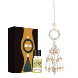Fabric Air Freshener Tassel Diffuser | White Musk Cute Felt Hanging Fragrance With 10ml Essential Oil | Long Lasting Keep Aroma Home Pendant Deodorizer | Car Air Freshener