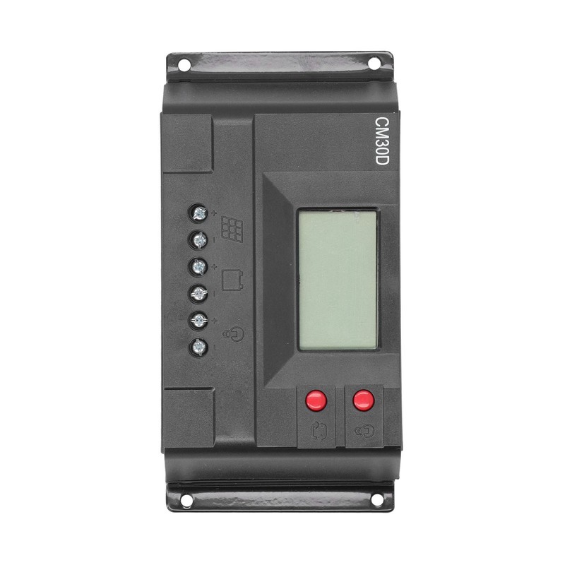 Solar Charge Controller 12V 24V PWM Auto Paremeter Adjustable LCD