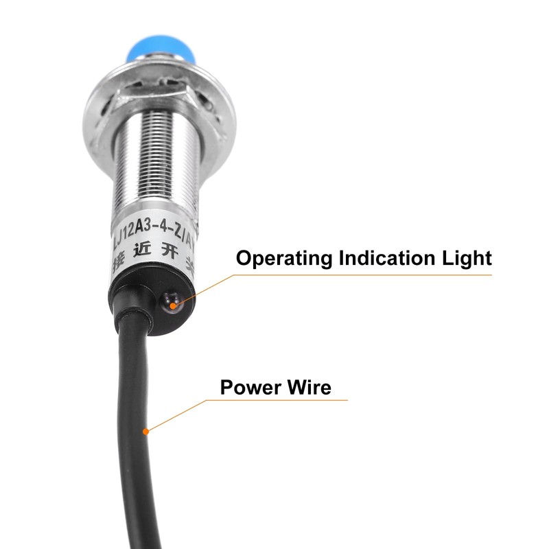 sourcing map M12 Approach Sensor Inductive Proximity Sensor Switch NC