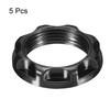 PATIKIL E12 Light Socket Ring, 5 Pack Lamp Shade Holder