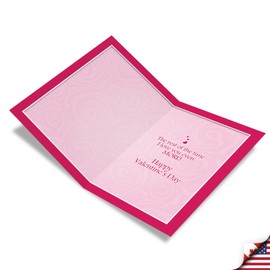 NobleWorks - Big Funny Valentine's Day Greeting Card (8.5 x 11 Inch) - Jumbo Notecard for Valentines, Stationery Humor - Love You So Much J2147VDG