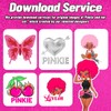 Pinkie Iron on Transfers Paper for Dark T Shirts glitter