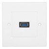 1 USB 3.0 A Wall Plate, USB Wall Charger Outlet