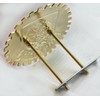 GOLD Mexico Grill Badge Golden Mexican Emblem for Trucks and