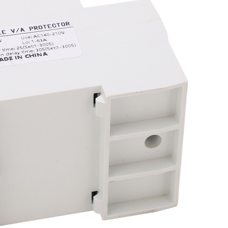 Over Under Voltage Protector Current Limit Din Rail Adjustable 2