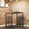 HOOBRO Bar Stools Set of 2, Counter Height Bar Stools,