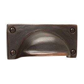 Metafranc Vintage Furniture Handle ✓ Ba 78 x 26 ✓ High Quality ✓ Elegant and Decorative ✓ incl. mounting Material – Studs/Shell Handle/Contoured Handle, 154831