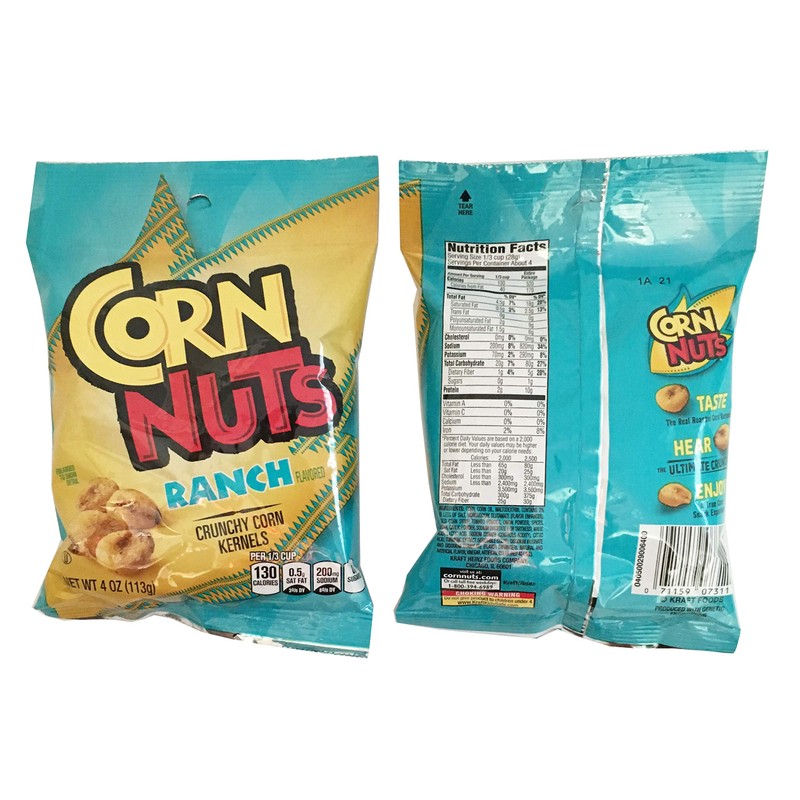 Corn Nuts Classic Flavors 4oz Size - 2 of Each