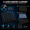 Portable Inflatable Seat Cushion for Wheelchair Car Office Pressure Relief