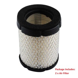 140-3280 air filter for Onan Generator Air Filter 3600 4000 MicroQuiet Micro Quiet Replace140-3280 48-2017 (2 Pack) by Lucky Seven